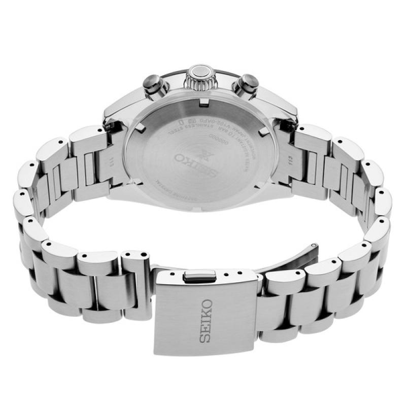 Seiko Prospex Speedtimer Solar Chronograph with White Dial