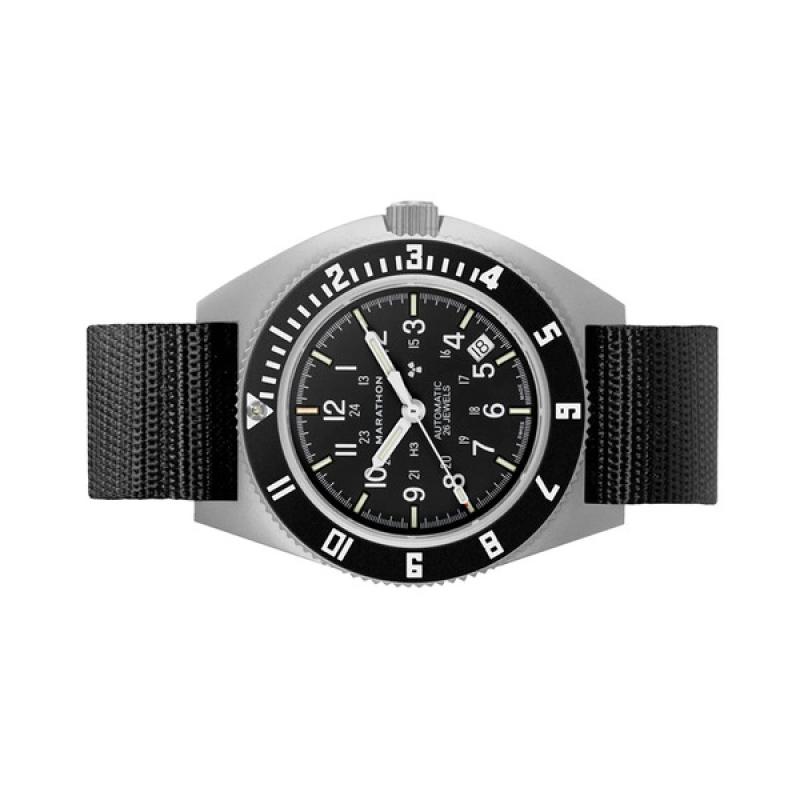 Marathon Swiss 41mm Automatic Navigator on Ballistic Nylon