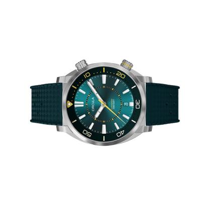 Circula SuperSport Automatic Dive Watch with Petrol Dial