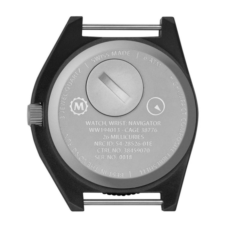 Marathon x Islander Special Edition White Dial Navigator with Blue Tritium Tubes