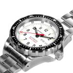 Marathon Jumbo Day-Date SAR Automatic Dive Watch with White Dial