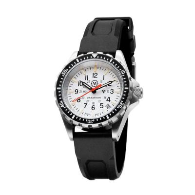 Marathon (Medium) Swiss Made, Arctic TSAR Quartz Military Divers Watch with Sapphire Crystal