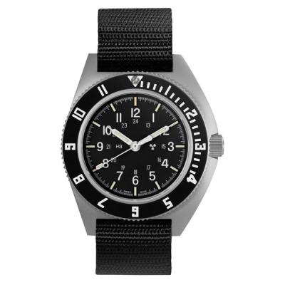 Marathon Swiss 41mm Automatic (No-Date) Navigator on Ballistic Nylon