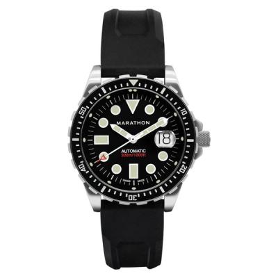 Marathon 46mm Automatic OSAR-D with Black Dial and Rubber Strap