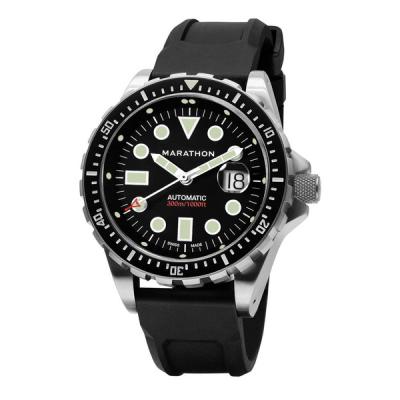 Marathon 46mm Automatic OSAR-D with Black Dial and Rubber Strap