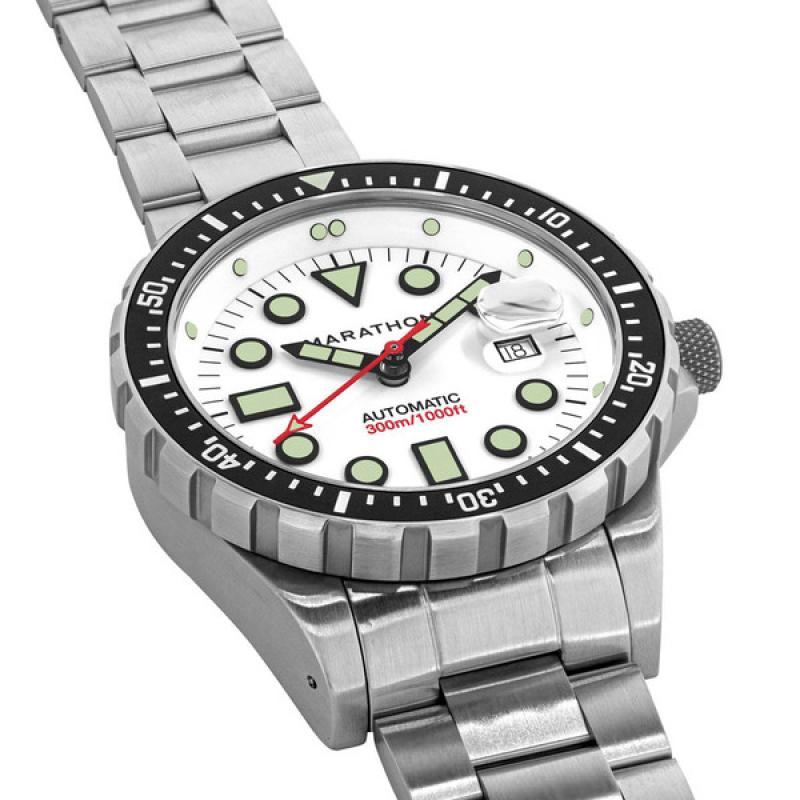 Marathon 46mm Automatic OSAR-D with Arctic Dial and Bracelet