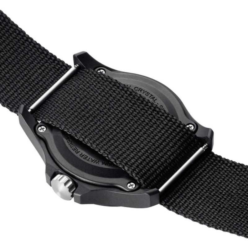 Luminox G CARBONOX™ Black and White 43mm Nylon Strap