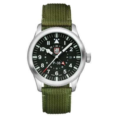 Luminox 42mm P-38 LIGHTNING GMT Pilot Watch
