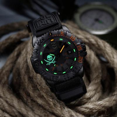 Luminox 44mm Navy SEAL 3050 Dive Watch Limited Edition Pirate Watch