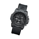 Luminox Navy SEAL Colormark Blackout Chronograph Tritium Watch