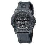 Luminox Navy SEAL Colormark Blackout Chronograph Tritium Watch